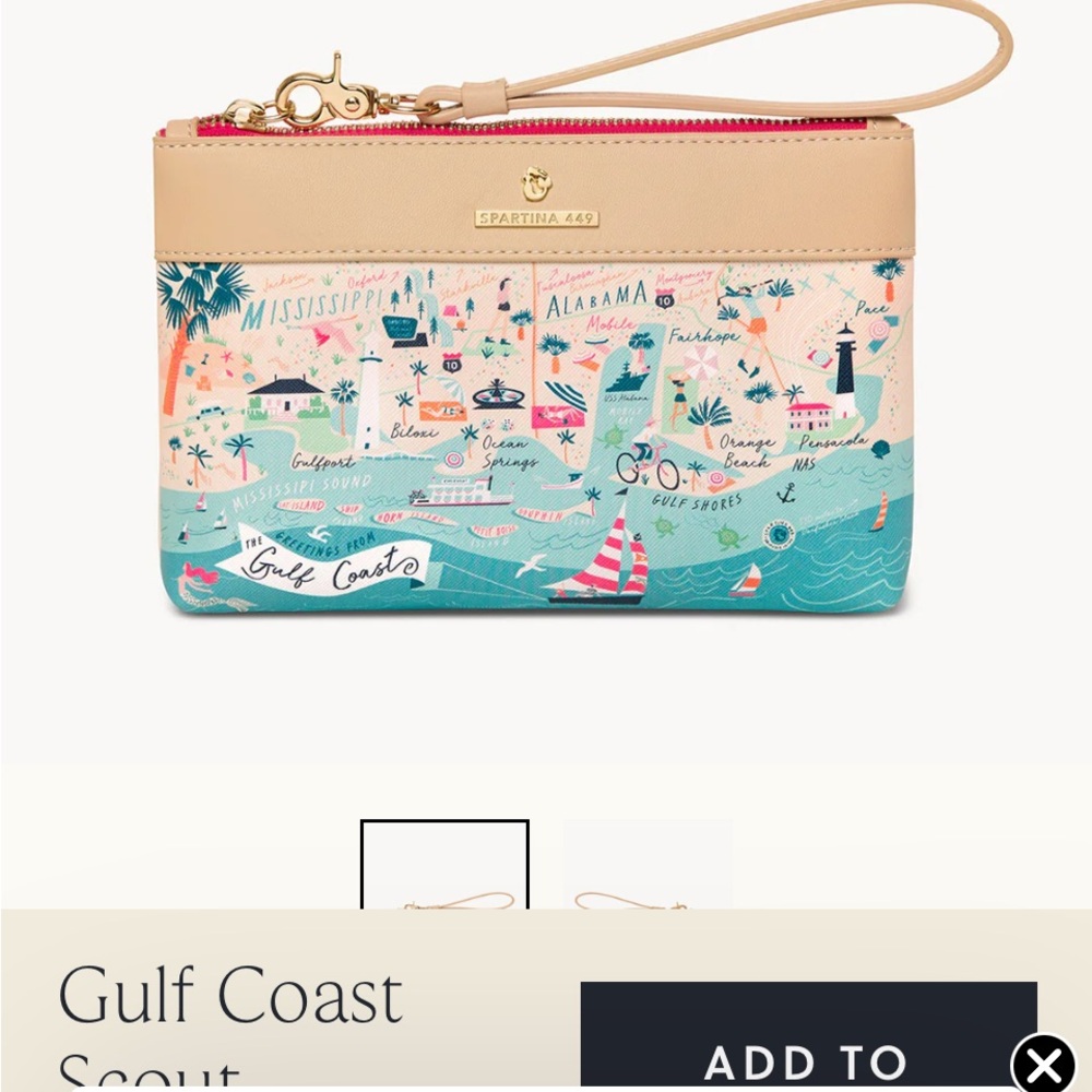 Spartina 449 Gulf Coast Scout Wristlet - Multicolor